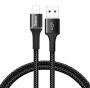 Кабель Baseus CALGH-B01 QC 3.0, lightning, 1 м, Quick charge 3.0, черный