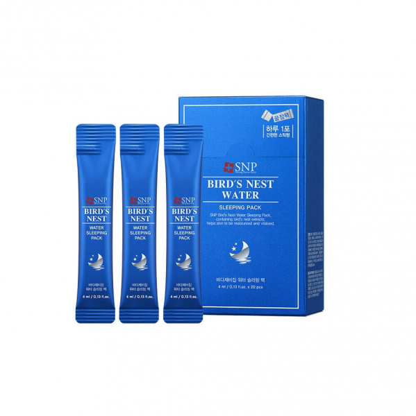 Ночная маска для лица на основе ласточкиного гнезда Bird`s Nest Water Sleeping Pack
