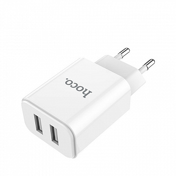 Сетевое зарядное устройство Hoco C62A, 2 USB, 2.1А