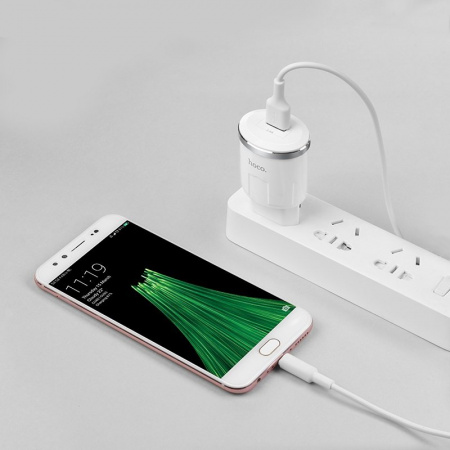 Комплект зарядки Micro USB Hoco C37A, 1 USB, 2.4А