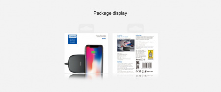 Беспроводная зарядка Joyroom Desktop A12, черный