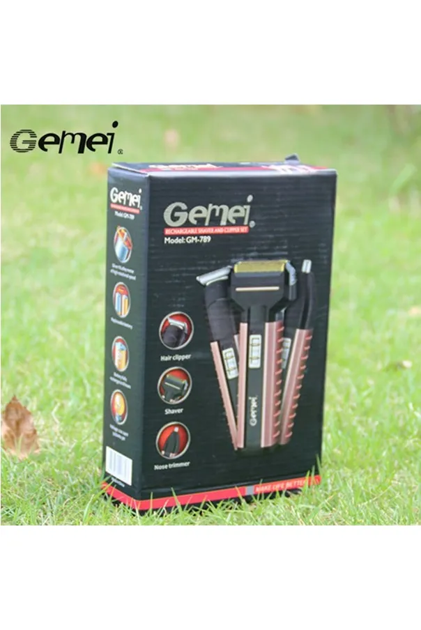 Maшинка для стрижки + бритва + триммер Gemei GM-789