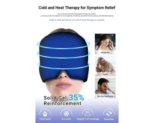 Гелевая маска от головной боли