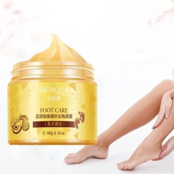 Отшелушивающий крем для ног Bioaqua Foot Massage Scrub Exfoliating Cream