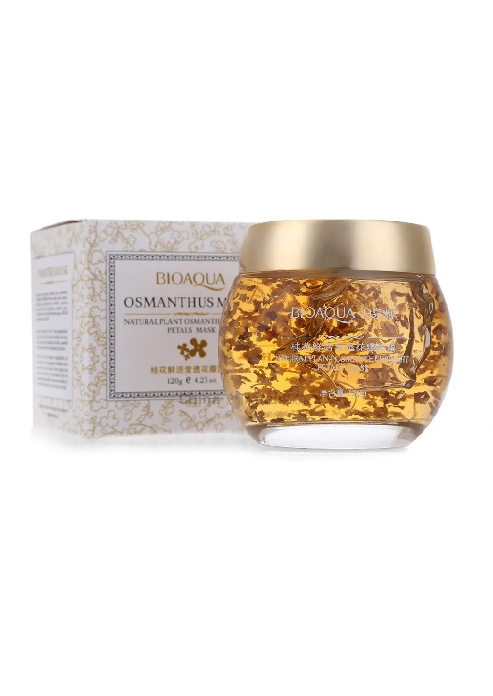 Маска-сыворотка Bioaqua Osmanthus с лепестками османтуса