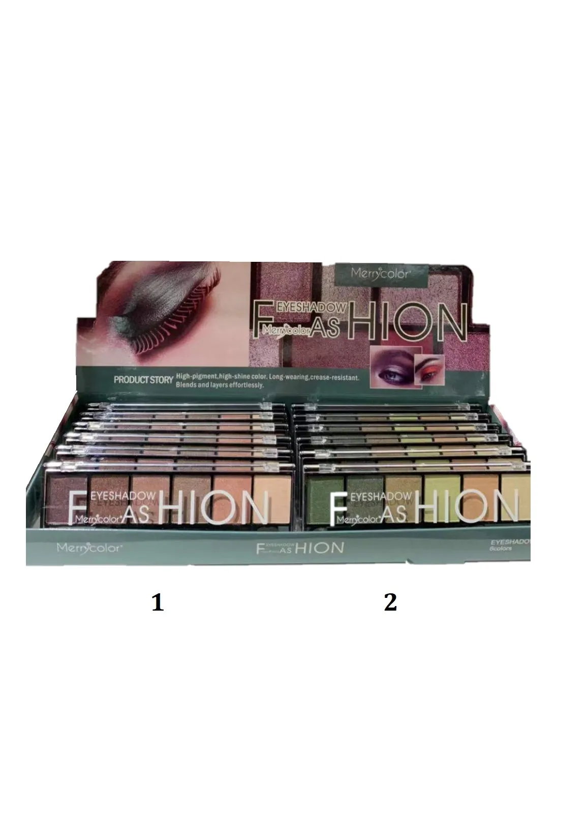 Палетка теней Eyeshadow Merrycolour 6 colour