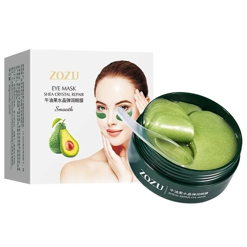 Гидрогелевые патчи для глаз с экстрактом авокадо Zozu Eye Mask Avocado Crystal